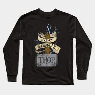 God of Thunder Long Sleeve T-Shirt